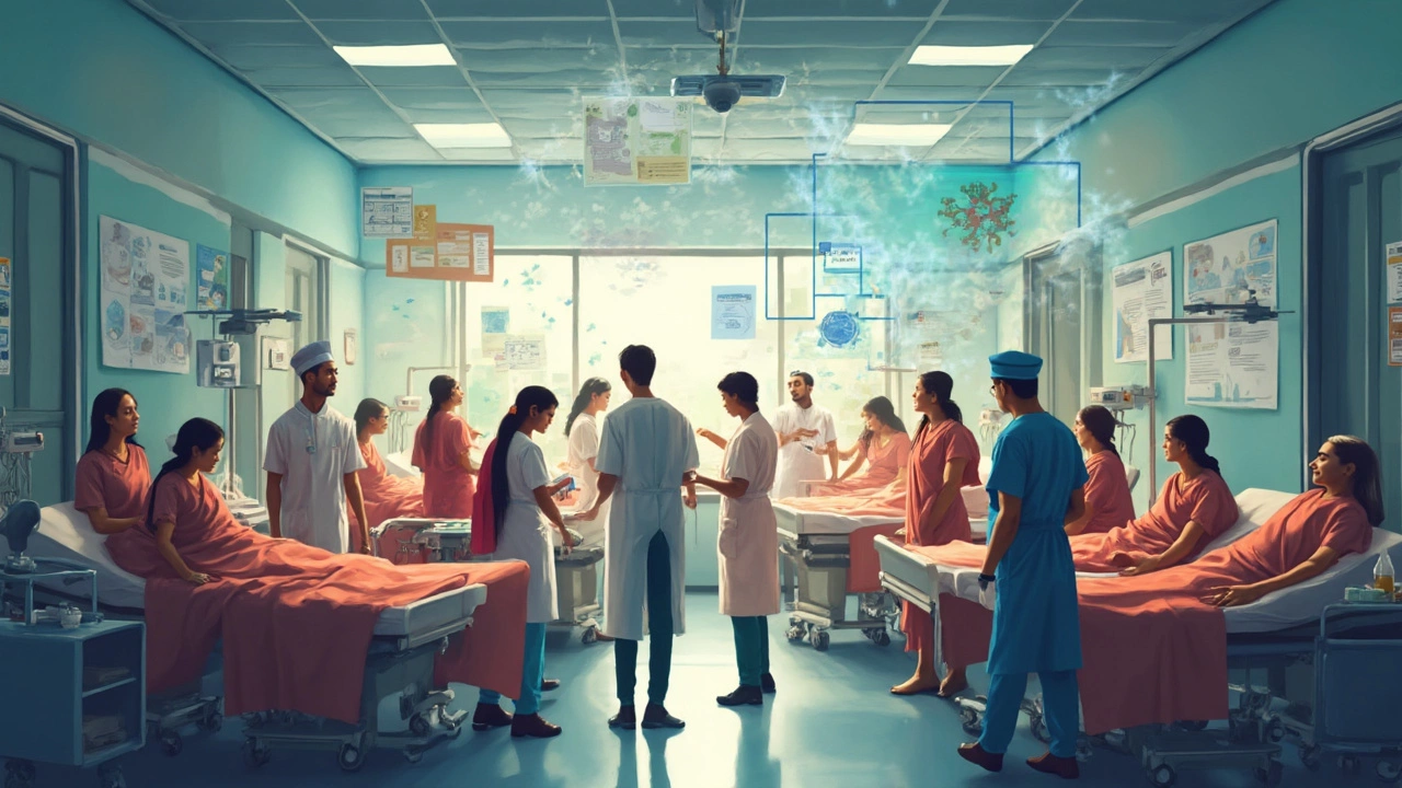 Sickness in Wealthy Countries: Not Immune, Just Different