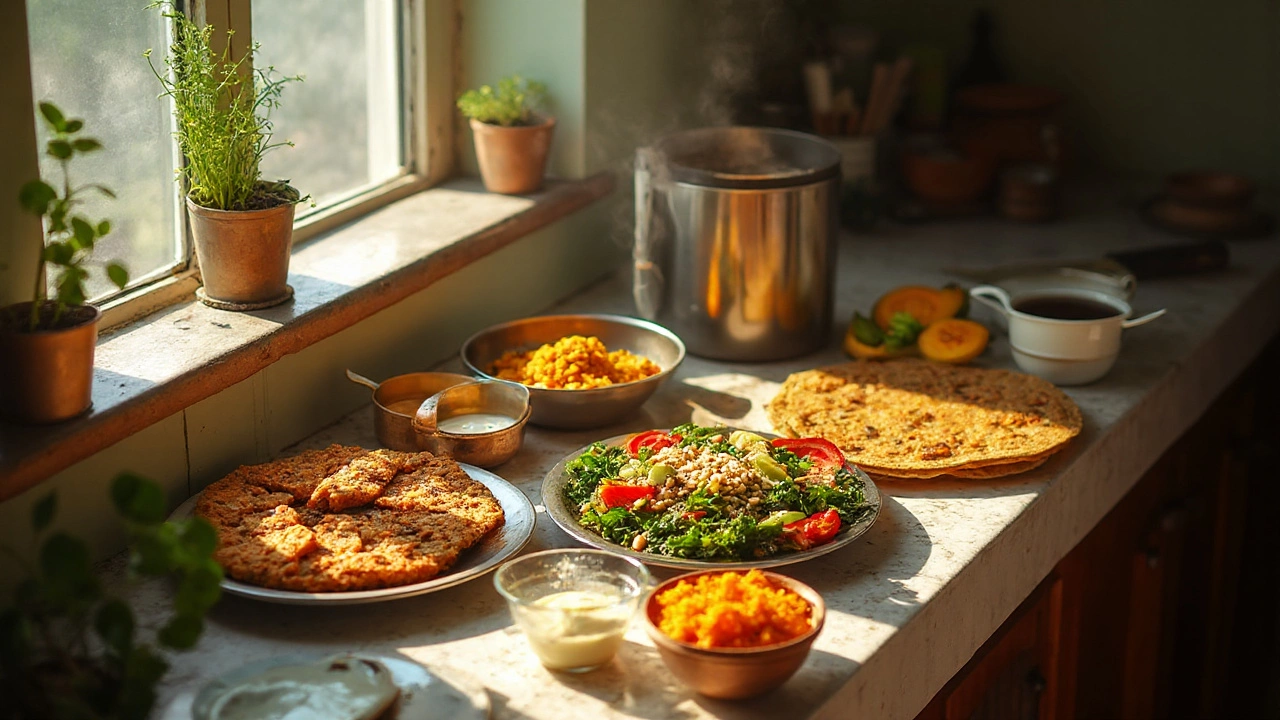 Food, workouts, and day‑in‑life examples (India‑friendly)